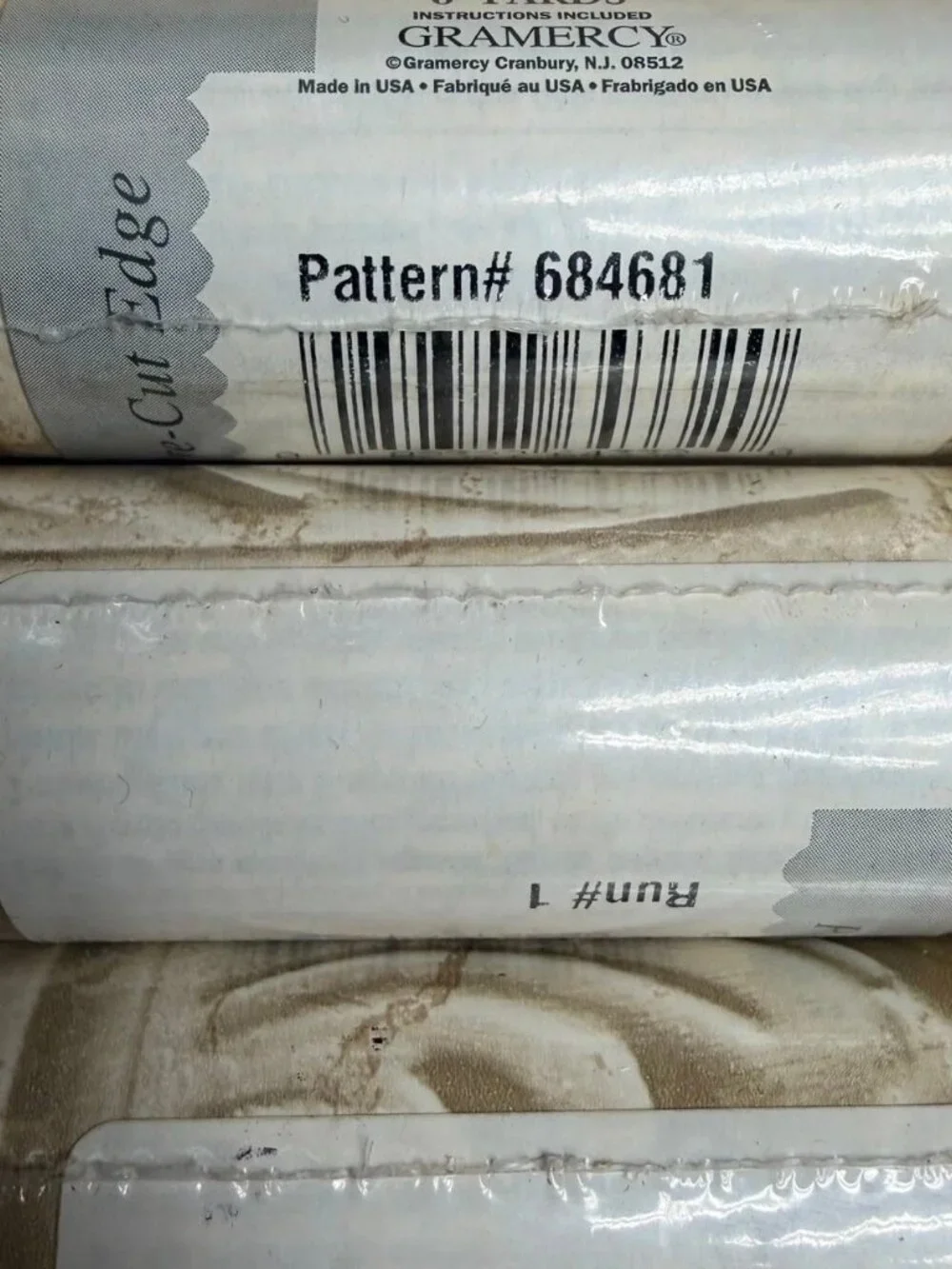 3 Rolls Gramercy Vintage Wallpaper Border Crown Molding Architectural 684681 NEW